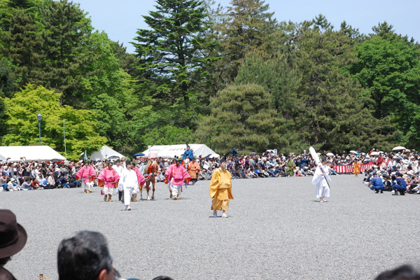 葵祭 馬部と御馬