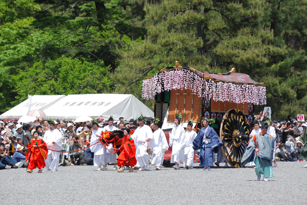 葵祭 斎王代の牛車