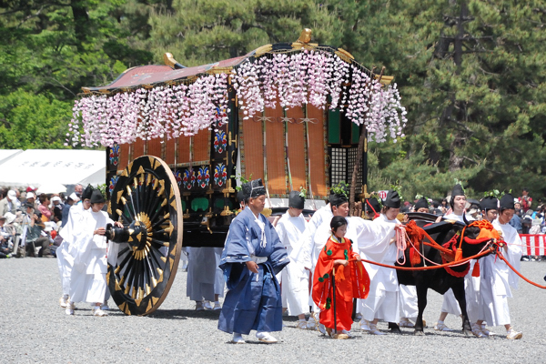 葵祭 斎王代の牛車