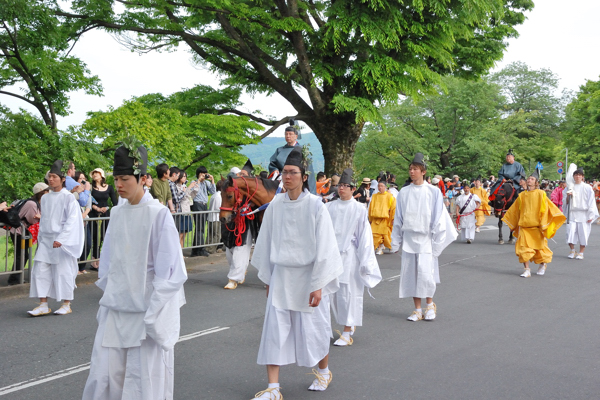 葵祭 白丁