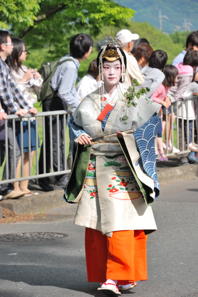葵祭 女嬬