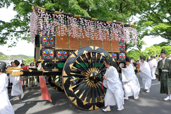 葵祭 斎王代の牛車