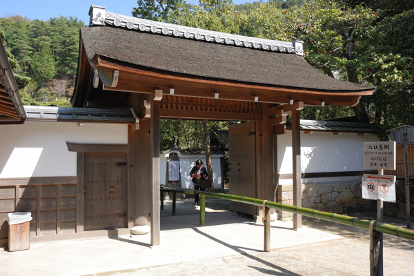 銀閣寺 中門