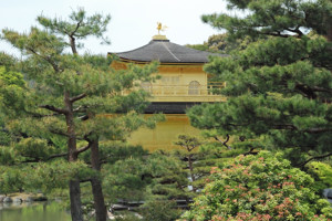 方丈から見た金閣