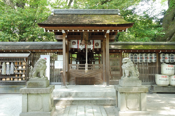 宗像神社、拝殿