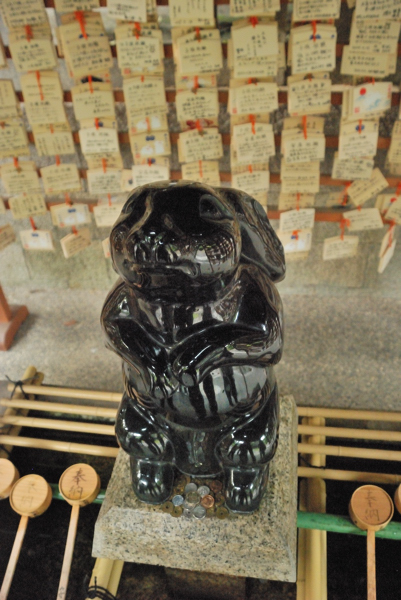 岡崎神社 手水舎のうさぎ