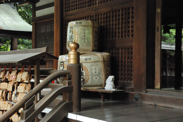 岡崎神社 本殿のうさぎ