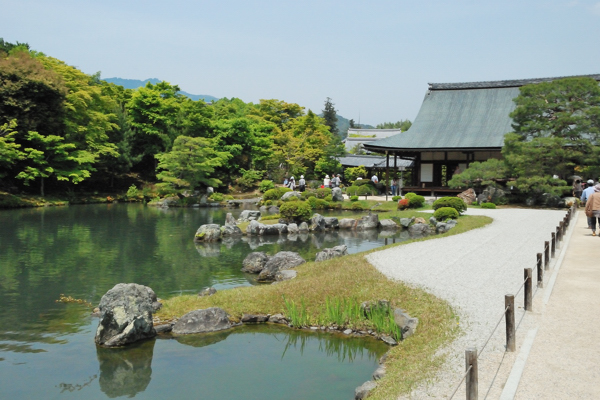 天龍寺 曹源池庭園