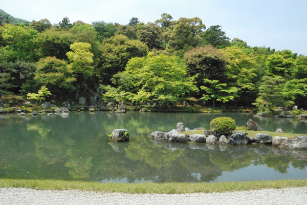 天龍寺 曹源池庭園