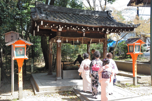 八坂神社 手水舎