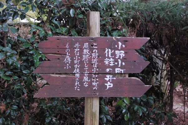 随心院 化粧の井戸